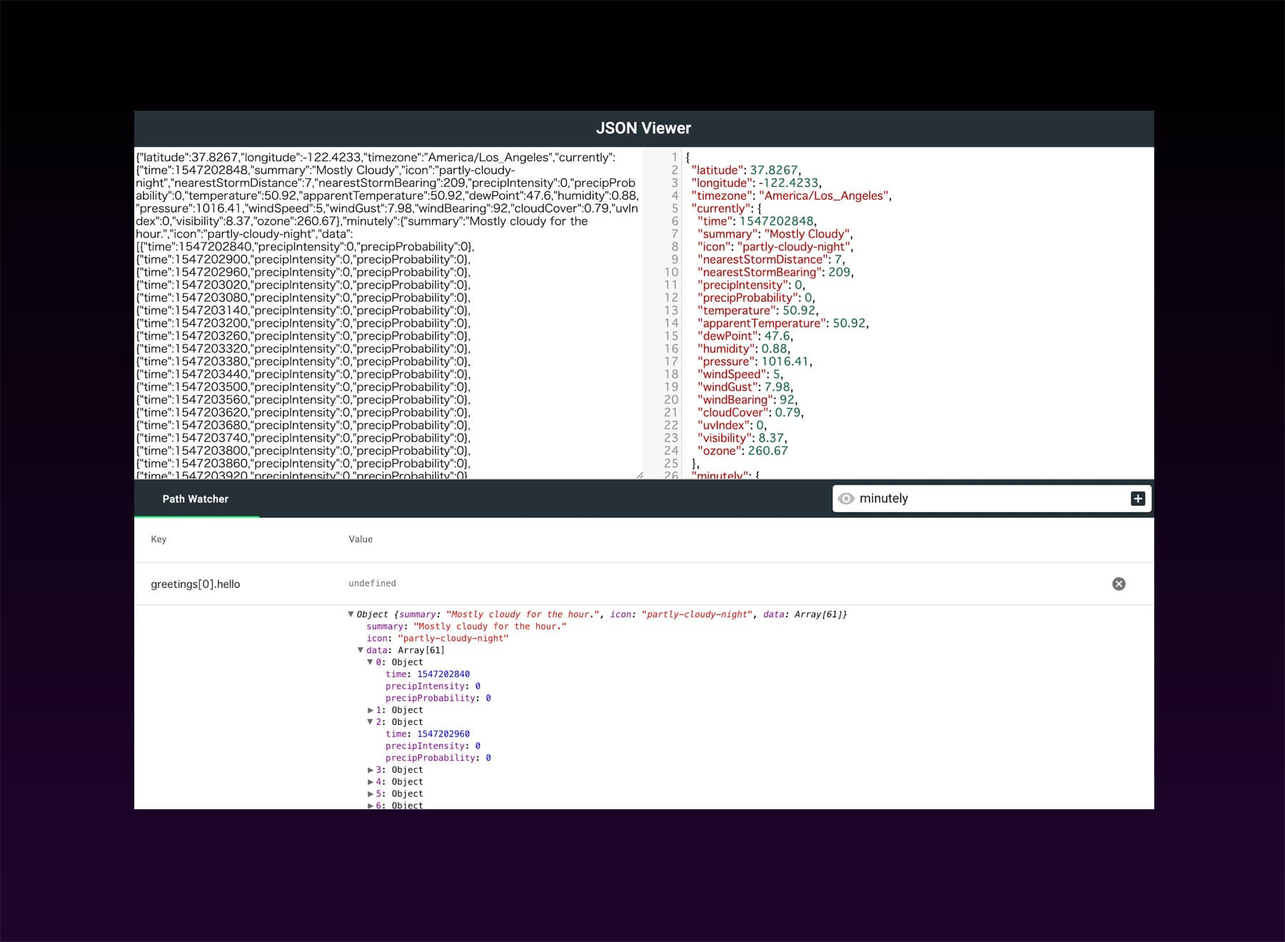 JSON Viewer